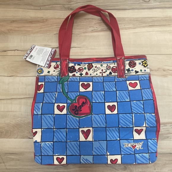 NWT Brighton Love Sparkle Tote Artwork By Tom Clancy. - Picture 6 of 7
